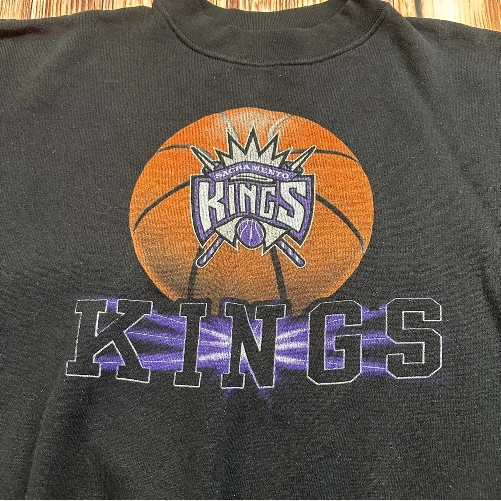 Vintage Sacramento Kings Sweatshirt Size XL